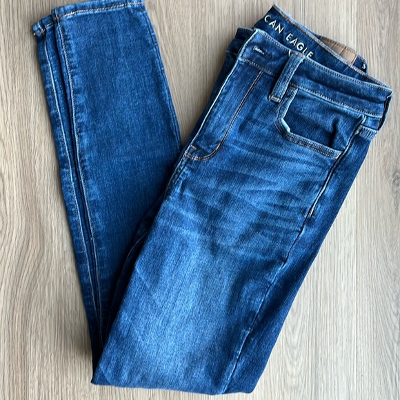Women American Eagle Outfitters Jeans Size 4 - Picture 13 of 16